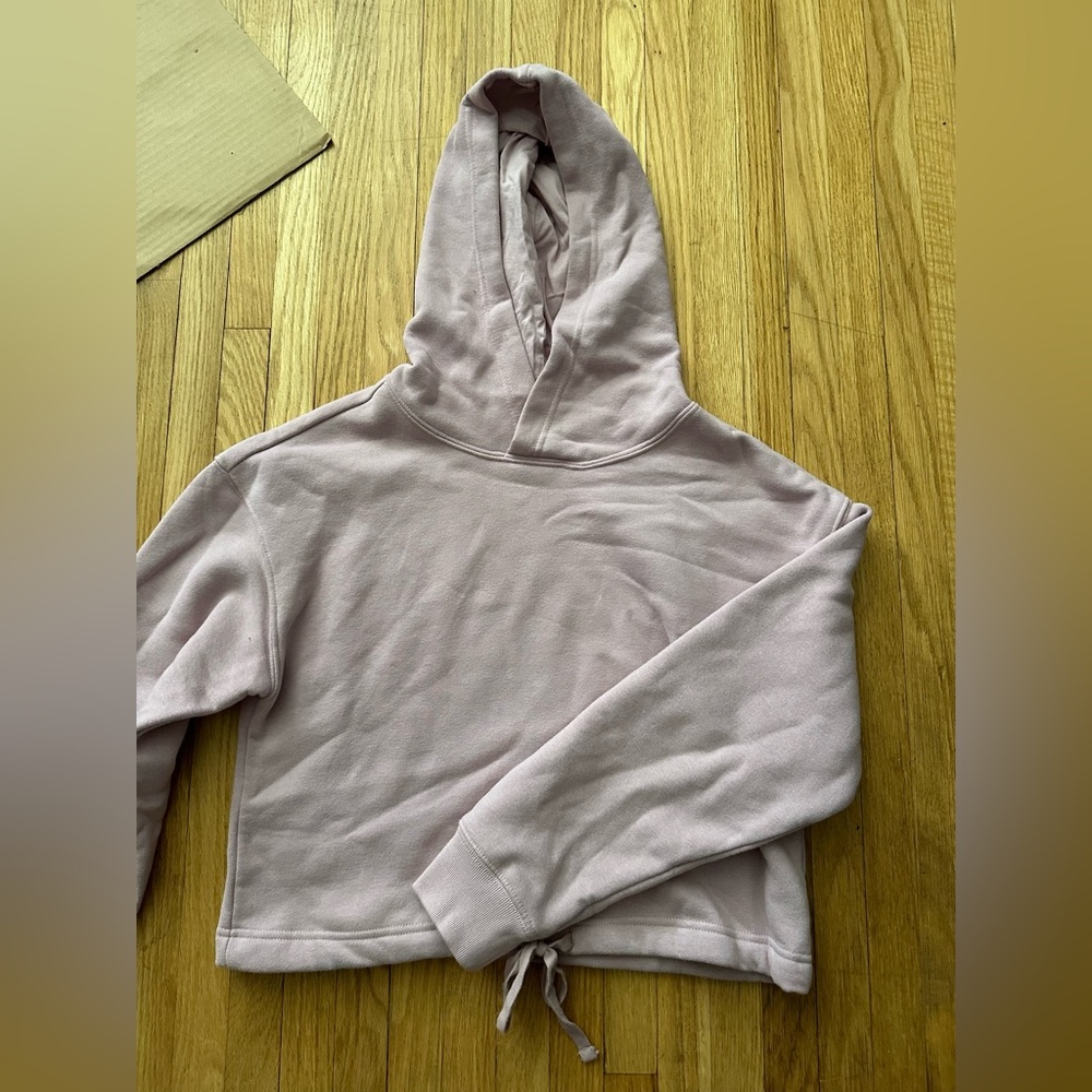 Garage cropped hoodie